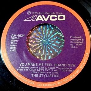 You make me feel Brand New (The Stylistics) 7"Single